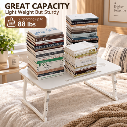 Adjustable Foldable Laptop Bed Desk