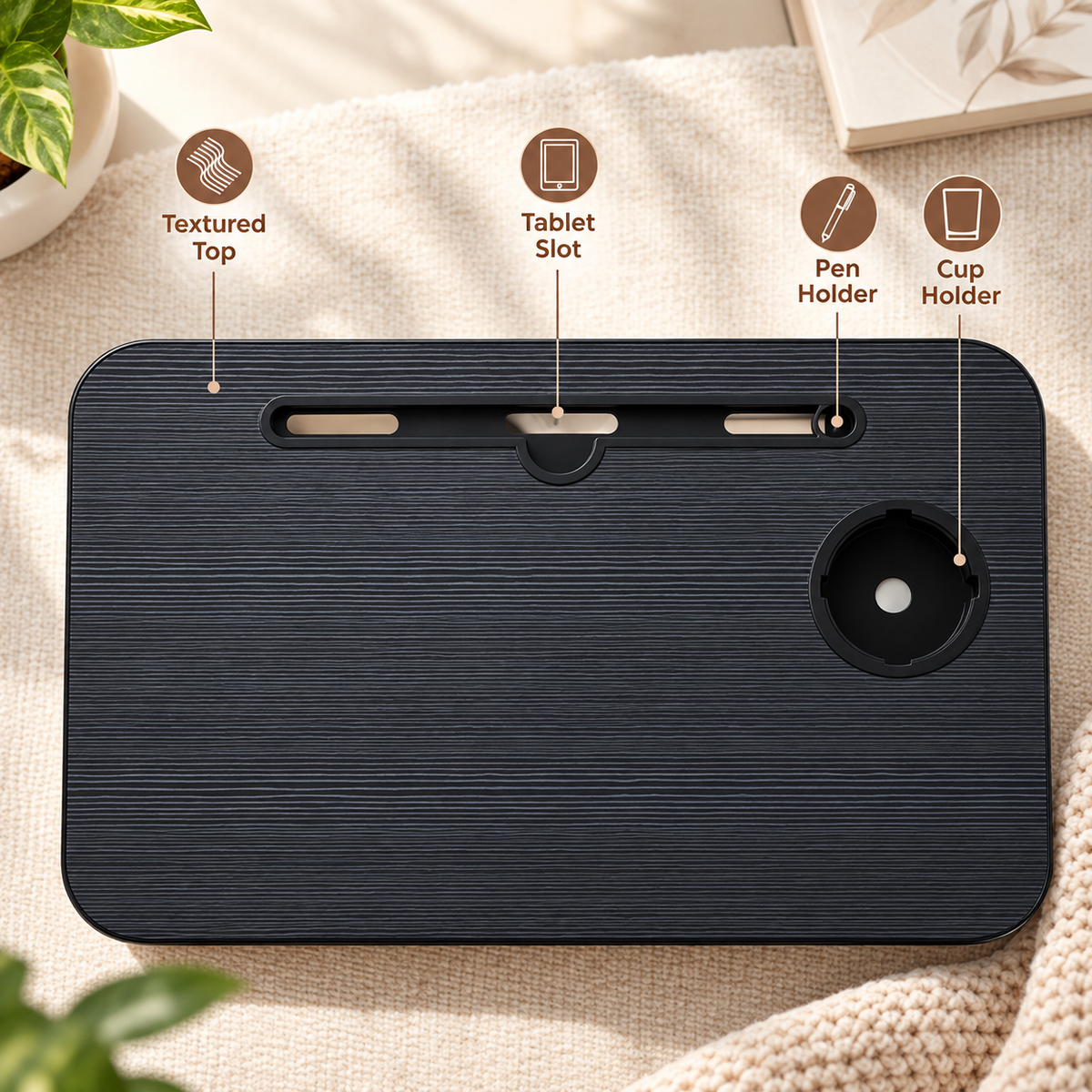 Portable Foldable Laptop Lap Desk